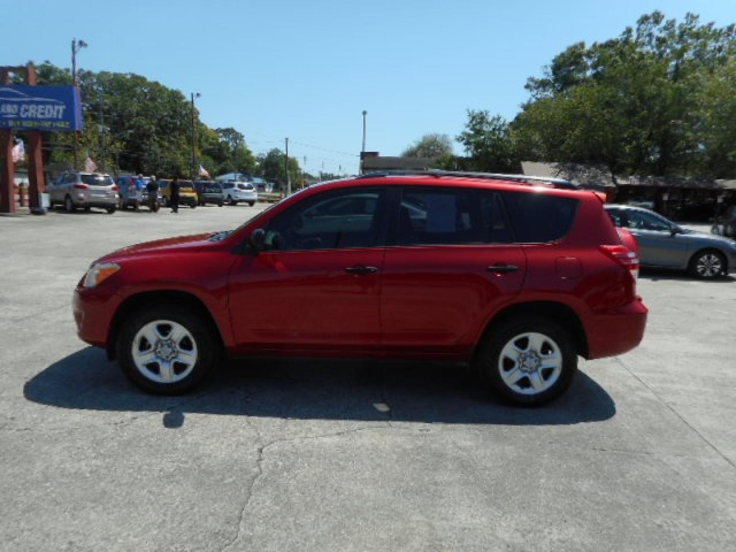 2010 RED TOYOTA RAV4 BASE (JTMZF4DV4AD) , located at 1200 Cassat Avenue, Jacksonville, FL, 32205, (904) 695-1885, 30.302404, -81.731033 - Photo#1